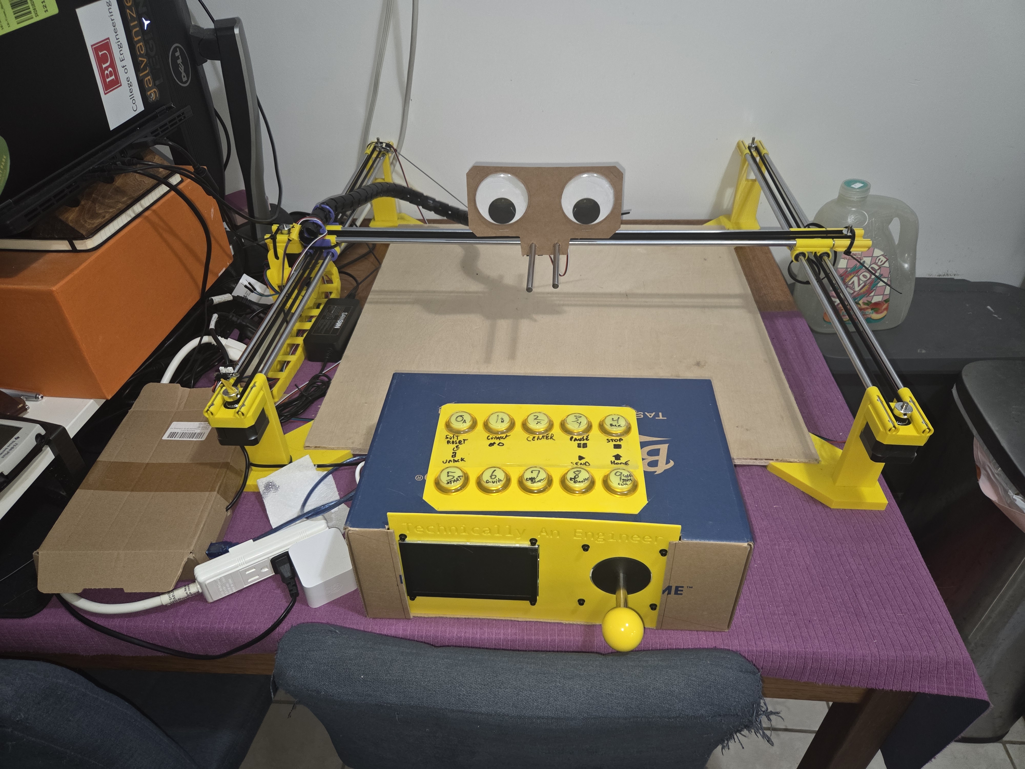 Wide angle, full setup. (will update with progress)